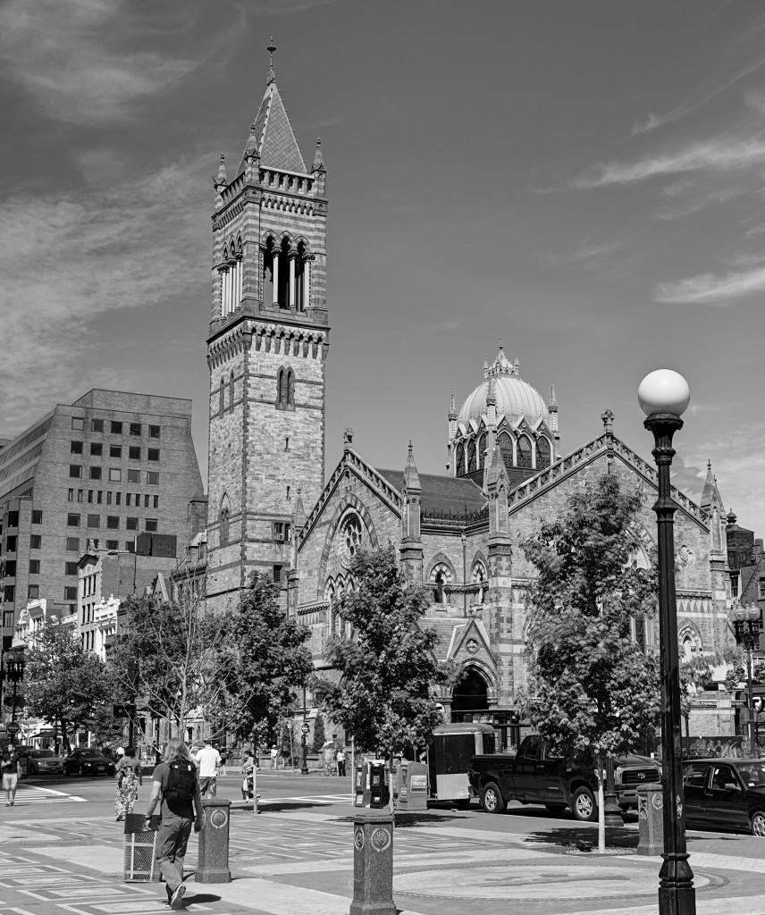 Old South Church - HDR - 2014-06-21 8546_7_8 bw 2000